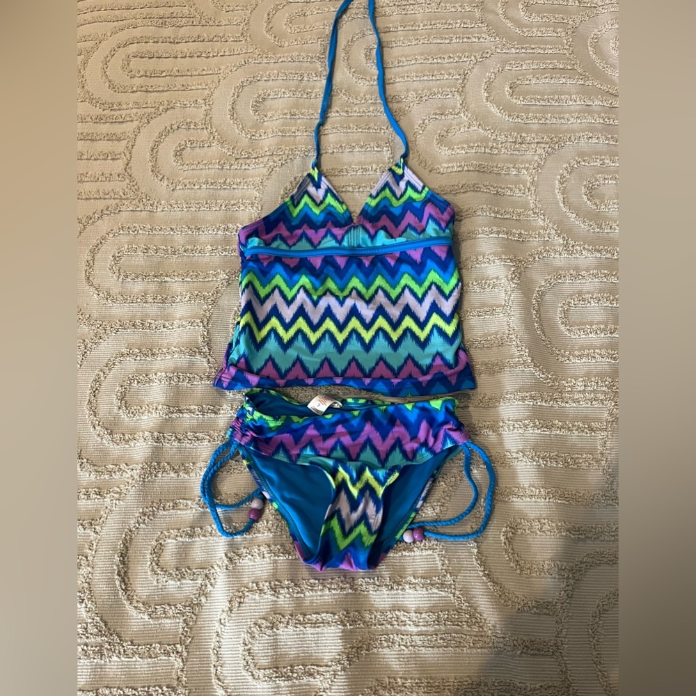 GIRLS JUSTICE 2 PIECE SWIM SUIT